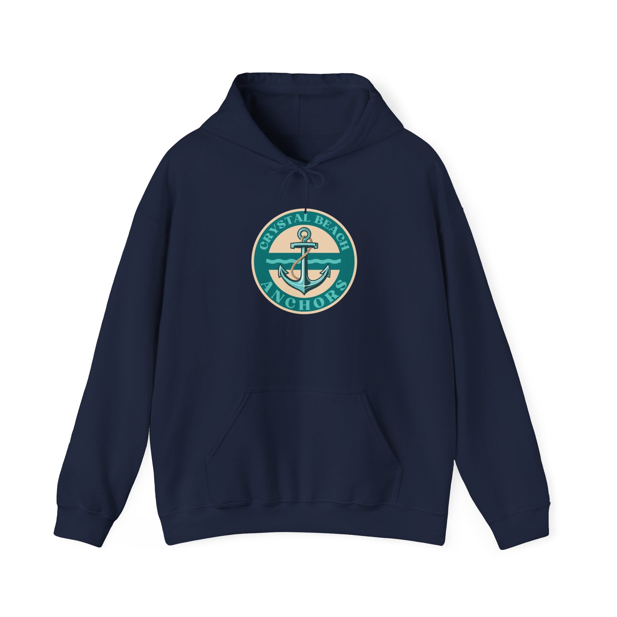 Unisex Crystal Beach Anchors Hoodie