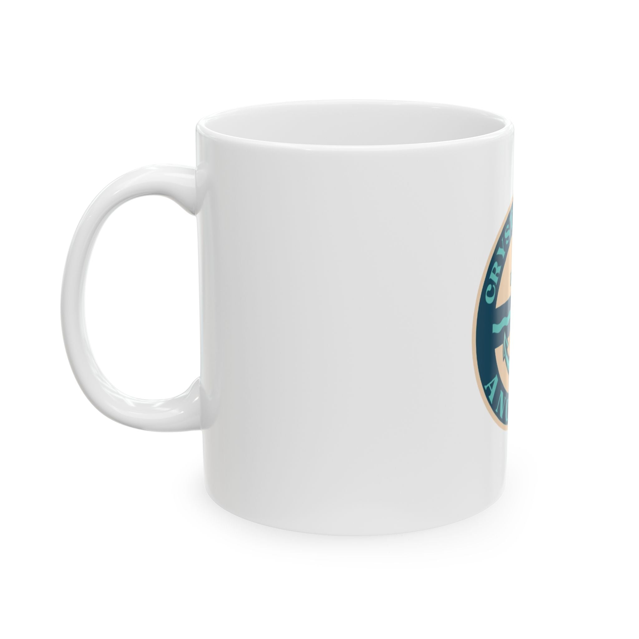 Crystal Beach Anchors Ceramic Mug