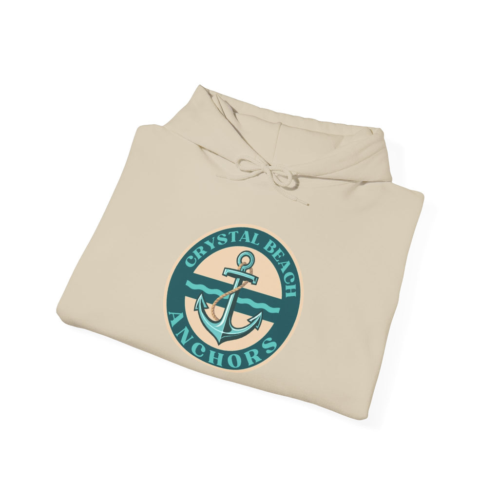 Unisex Crystal Beach Anchors Hoodie