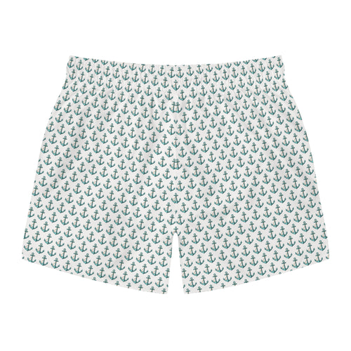 Anchor Pattern Swim Trunks