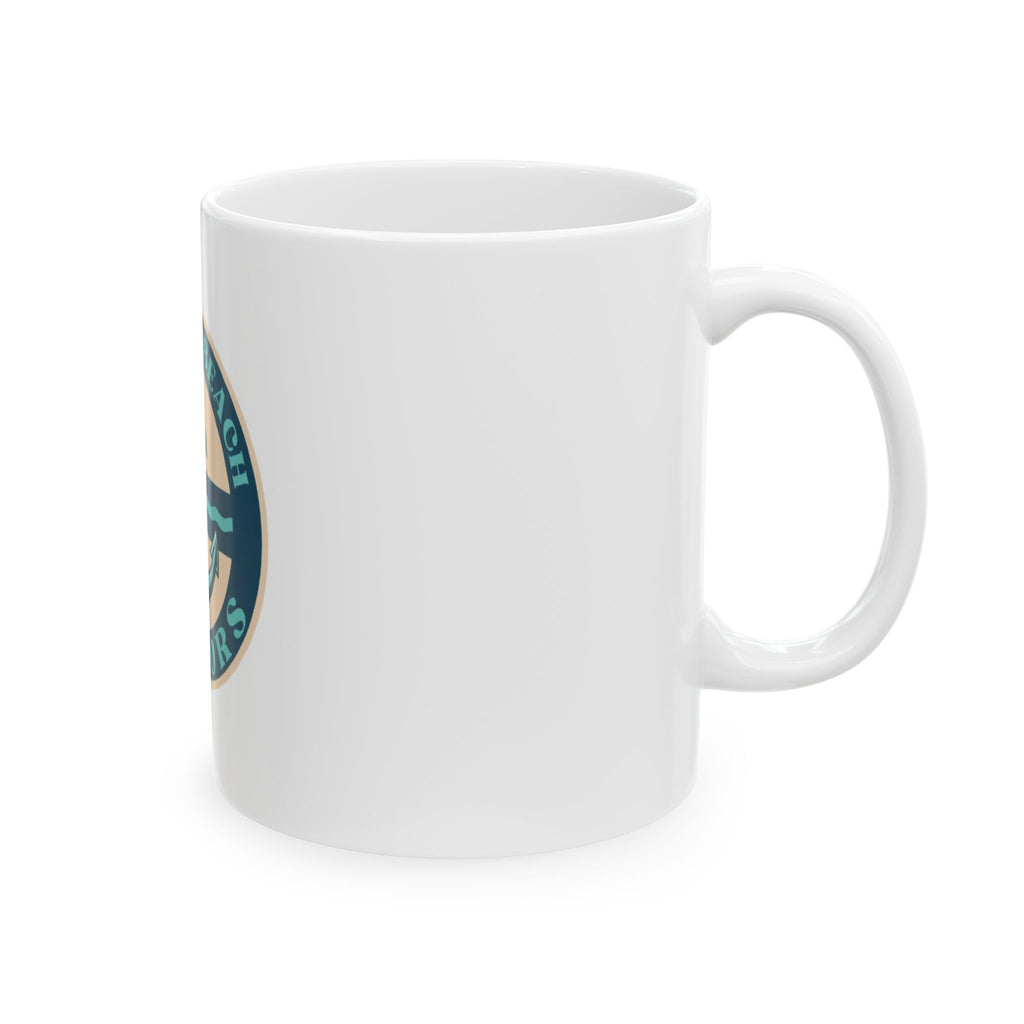 Crystal Beach Anchors Ceramic Mug