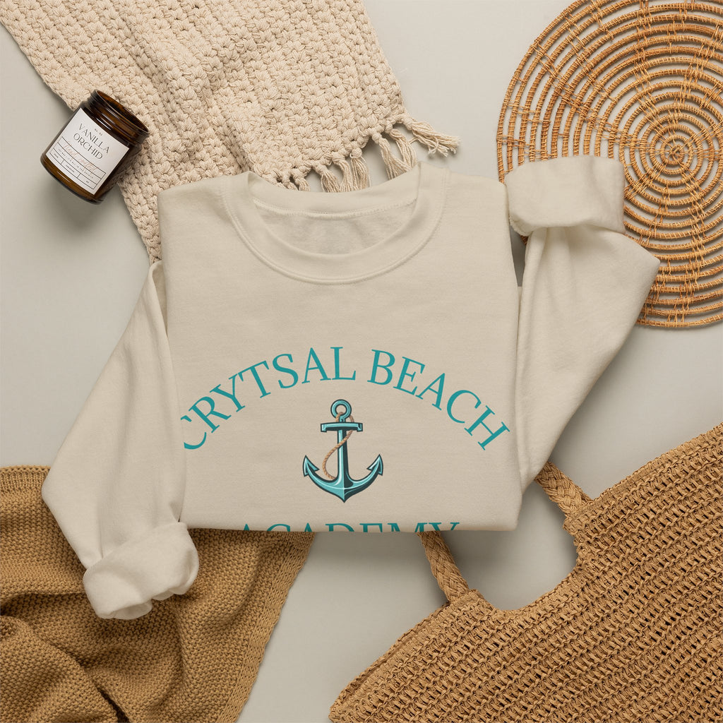 Unisex Crystal Beach Anchors Crewneck